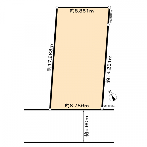 京都市伏見区桃山町正宗 間取図