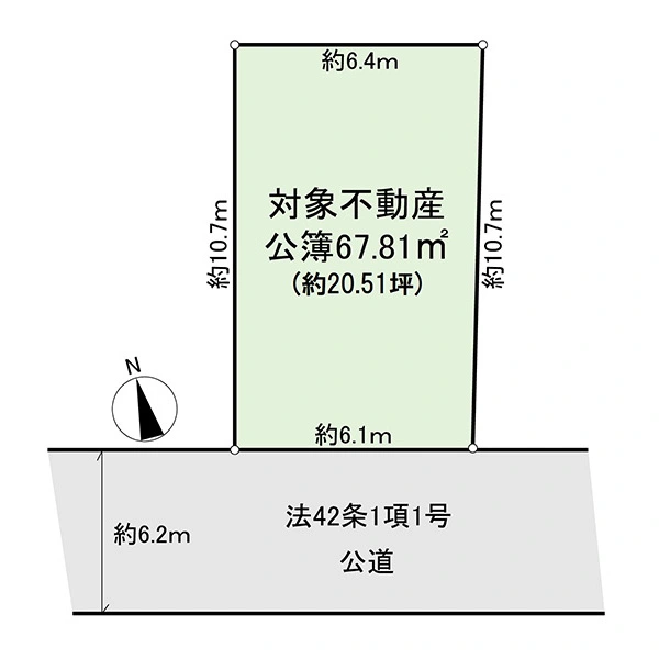 大田区中央８丁目 間取図