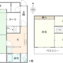 京都市北区紫竹高縄町 間取図