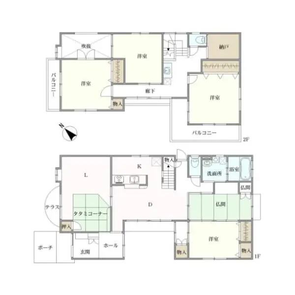 名古屋市天白区高島２丁目 間取図