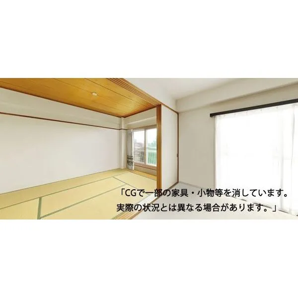 マンション牛込 当写真は既存の家具小物等を消すCG処理をしております