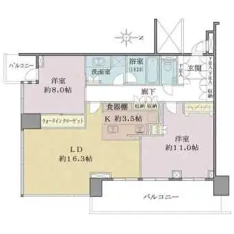 間取図(平面図)