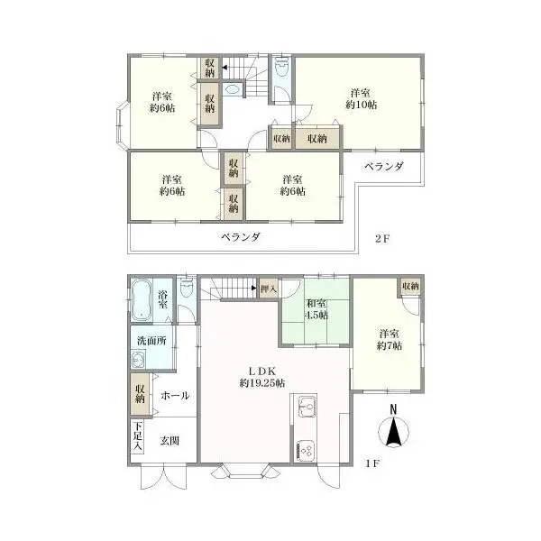 東大阪市御厨南３丁目 間取図