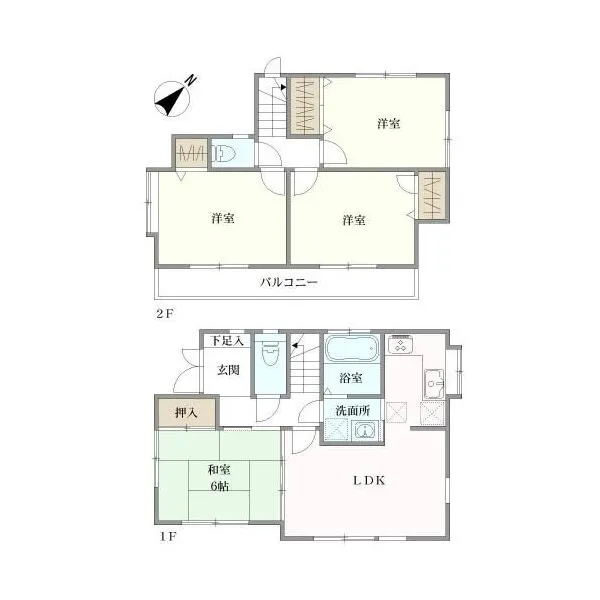 藤沢市辻堂東海岸２丁目 間取図