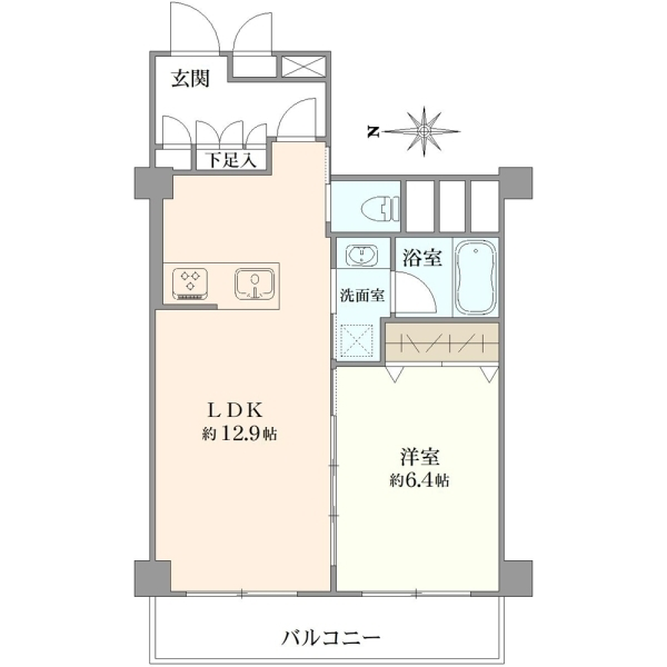 ＮＫ五反田コータース 間取図