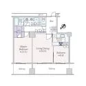 アークヒルズ仙石山レジデンス 間取図