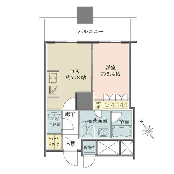 ザ・パークハウス西新宿タワー60 間取図