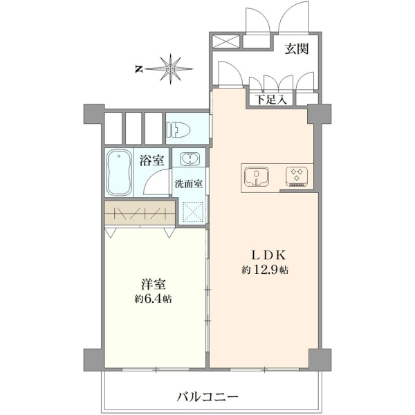 ＮＫ五反田コータース 間取図