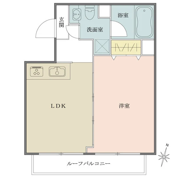 エルハイム麹町 間取図