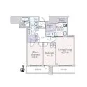 赤坂タワーレジデンス　トップ　オブ　ザ　ヒル 間取図