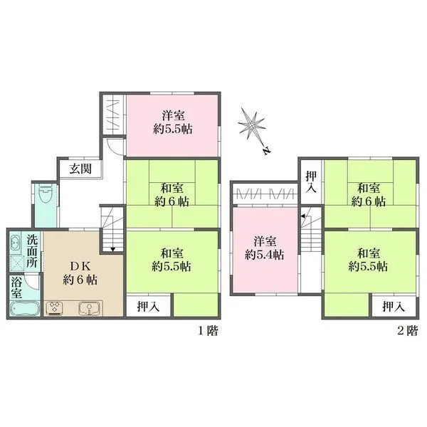 京都市左京区岩倉長谷町 間取図