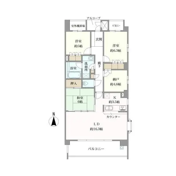 住吉本町アーバンライフ 間取図