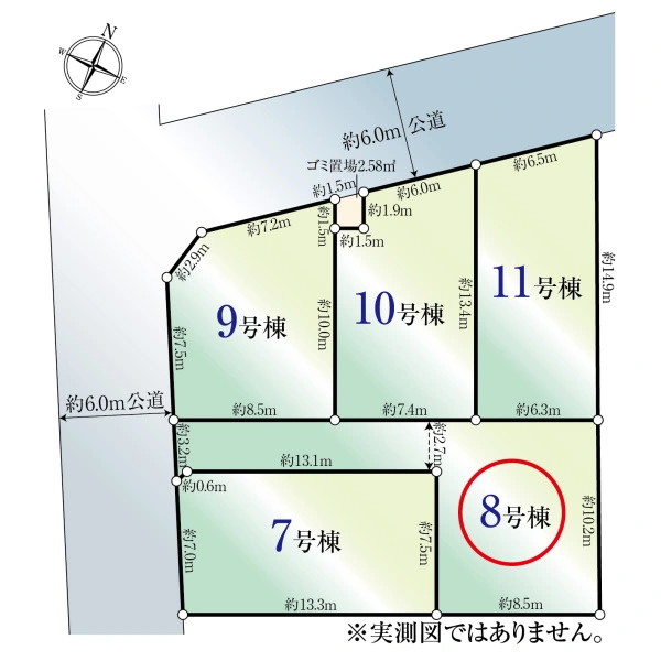 川口市芝宮根町 その他区画図