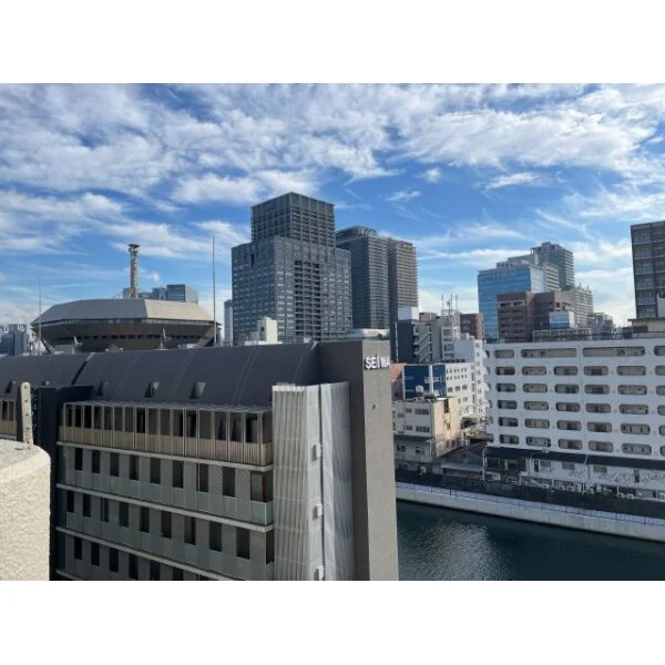 シティーコーポ道頓堀 バルコニーからの眺望