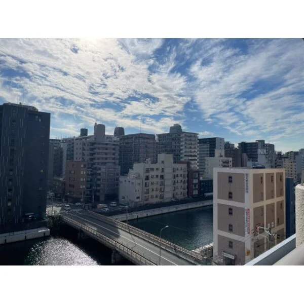 シティーコーポ道頓堀 バルコニーからの眺望