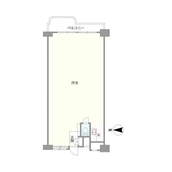 フドウ三軒茶屋ハイツ 間取図