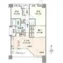 ファストジュール浦和高砂 間取図
