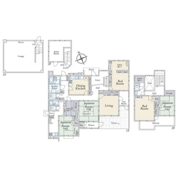 逗子市久木４丁目 間取図