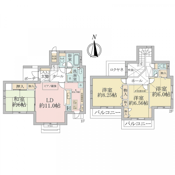 町田市本町田 間取図