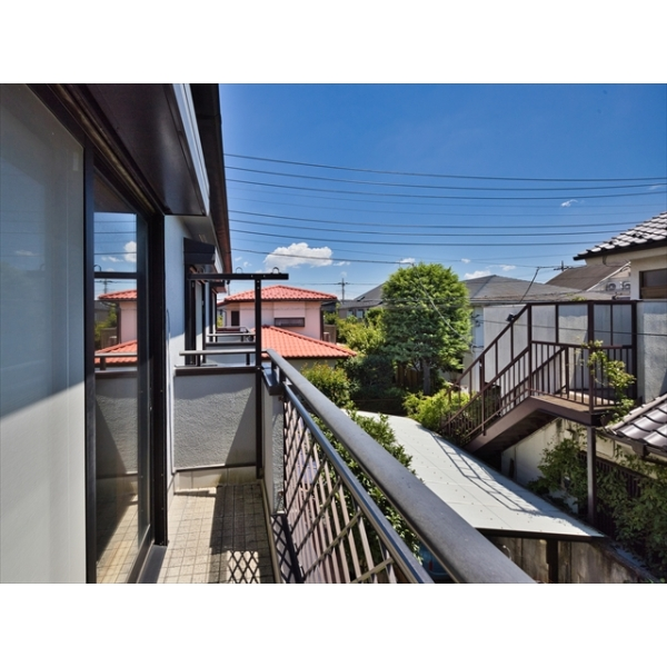 杉並区西荻南4丁目 2階 和室側バルコニー