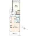 南麻布ローヤルコーポ 間取図