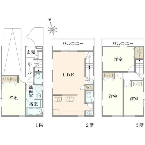 江東区北砂４丁目 間取図