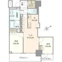 ザ・セントラルマークタワー 間取図