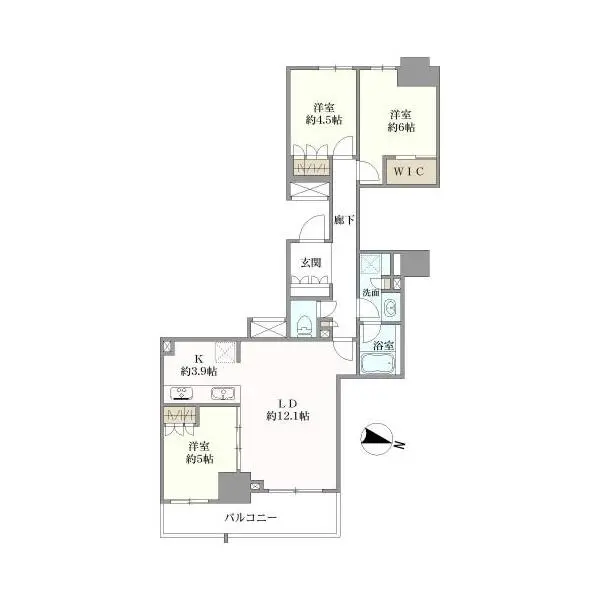 大宮スカイ＆スクエア　ザ・タワー 間取図
