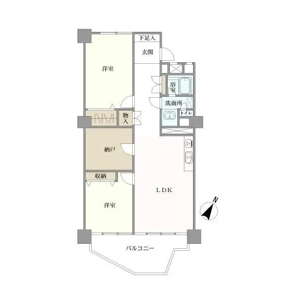 市ケ尾プラーザビル 間取図