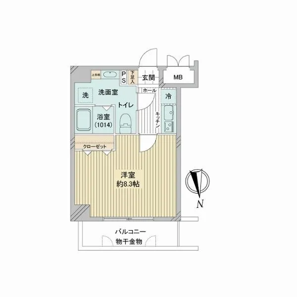 アプレシティ三ノ輪 間取図