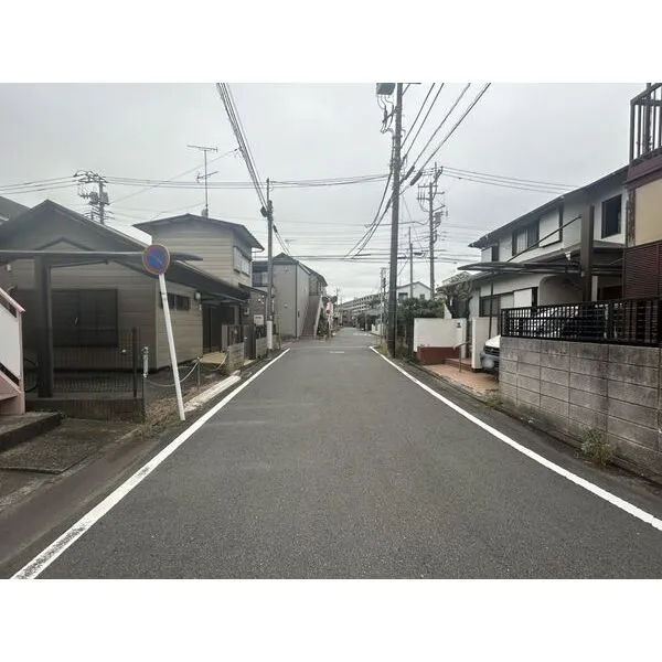 横浜市港北区大曽根２丁目 前面道路　※東側から撮影