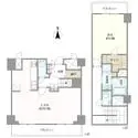 麹町クリスタルシティ 間取図