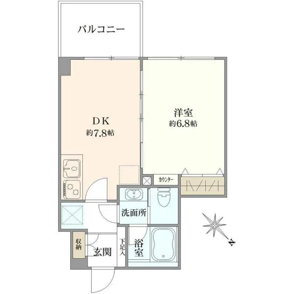 アクシア池袋 間取図