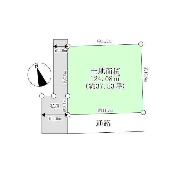 練馬区練馬２丁目 間取図