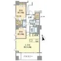 パークマンション三田綱町ザフォレスト 間取図