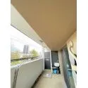 プレサンスロジェ浄心パークサイド 11.07m2の広々としたバルコニー