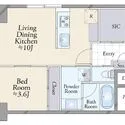 朝日中目黒マンション 間取図