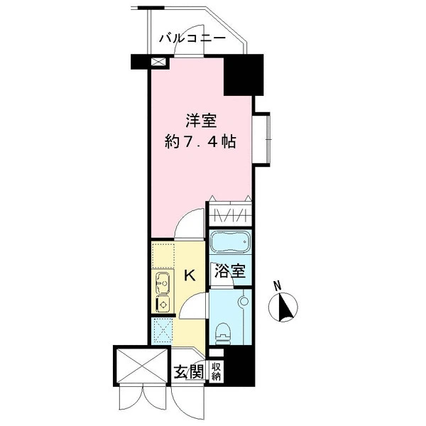 サンスタレ浅草 間取図