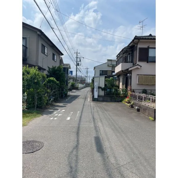 入間市扇台２丁目 前面道路