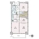 レバンテ垂水2番館 間取図