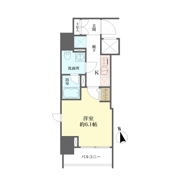 クレヴィスタ大森 間取図