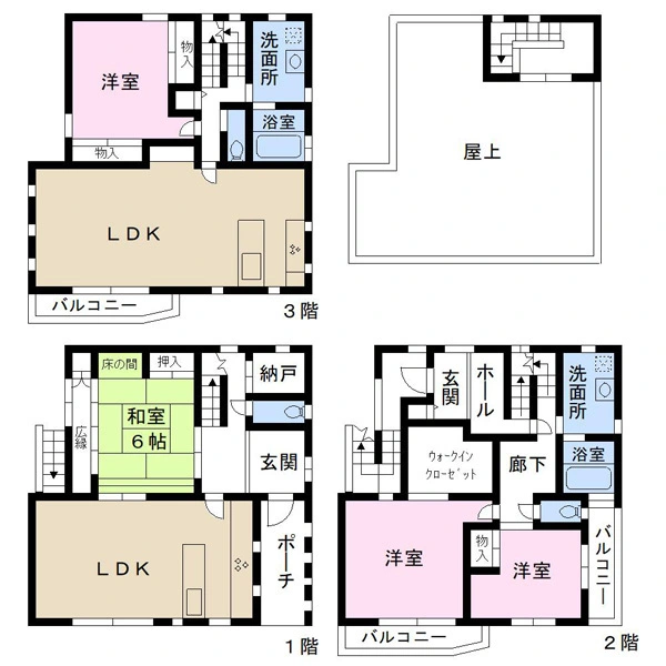 船橋市前原東１丁目 間取図