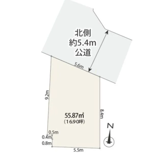 練馬区氷川台２丁目 間取図