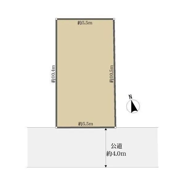 立川市栄町４丁目 区画図