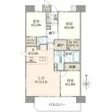 クレアホームズ新小岩親水公園 間取図