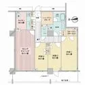 キャナルワーフタワーズＥＡＳＴ 間取図