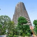 キャナルワーフタワーズＥＡＳＴ 緑が豊富なマンション敷地内です