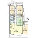 ルネ門前仲町 間取図(平面図)