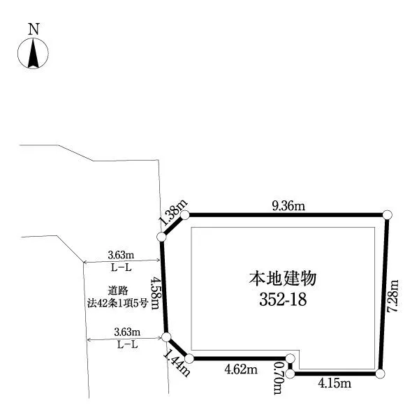足立区中川2丁目 間取図