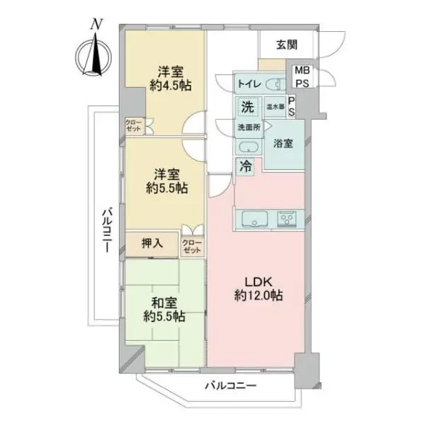エッセン 間取図